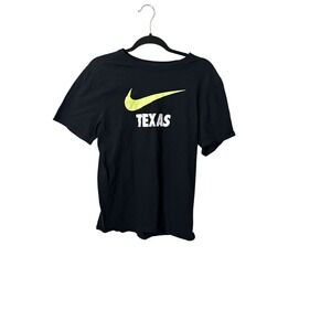 The Nike Tee Men's Medium‎ Athletic Cut Logo Texas Short Sleeve T-Shirt